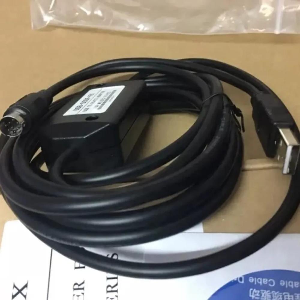 USB-SC09-FX PLC Programming Cable for Mitsubishi MELSEC USB RS422 Adapter