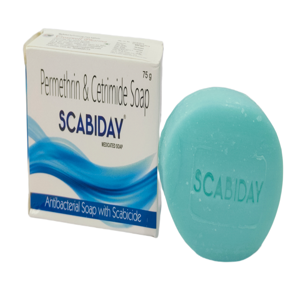 Scabiday Permethrin Centrimide Soap