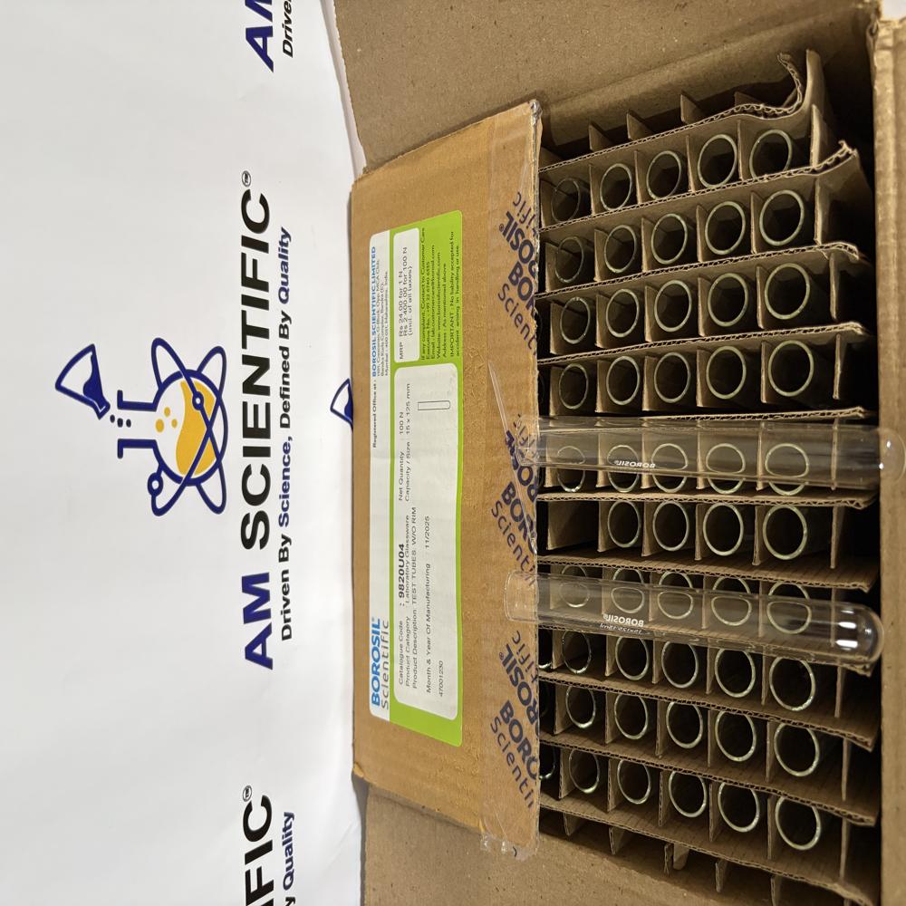 Test Tubes Without Rim 15x125mm