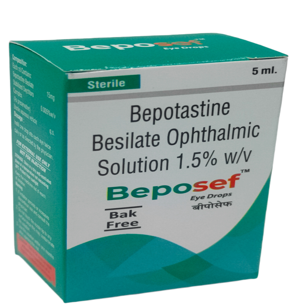 Bepotastine Besilate Ophthalmic Eye Drops