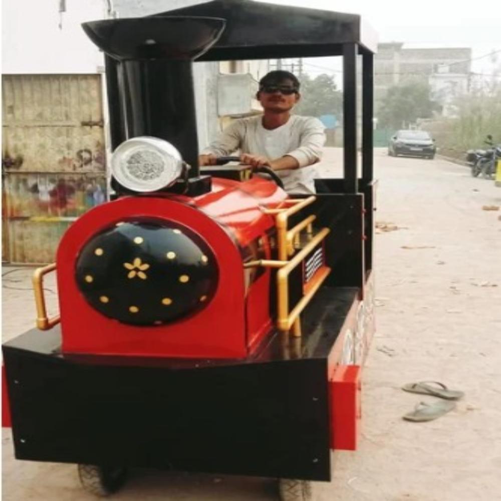 Wooden Trackless Train