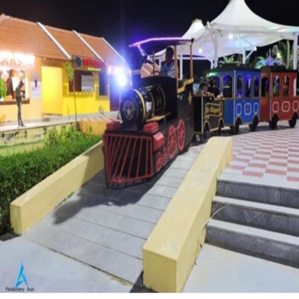 Amusement Park Trackless Train
