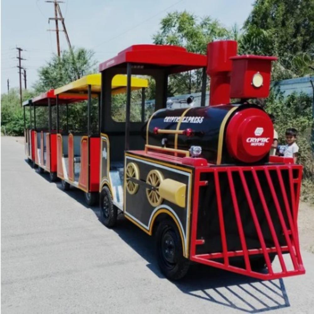 Amusement Park Trackless Train