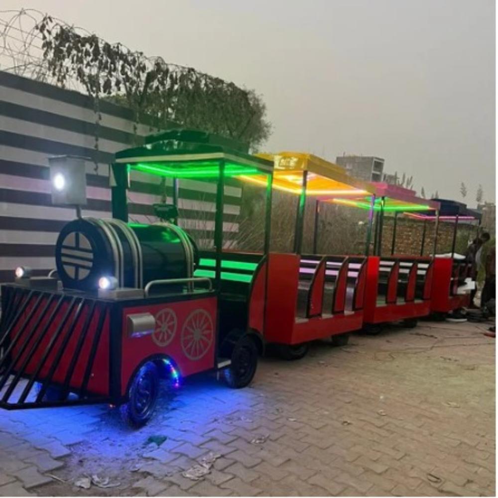Amusement Park Trackless Train