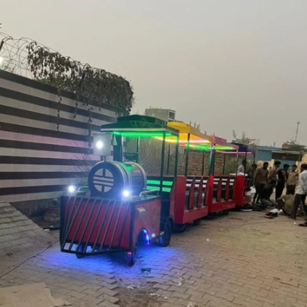 Amusement Park Trackless Train