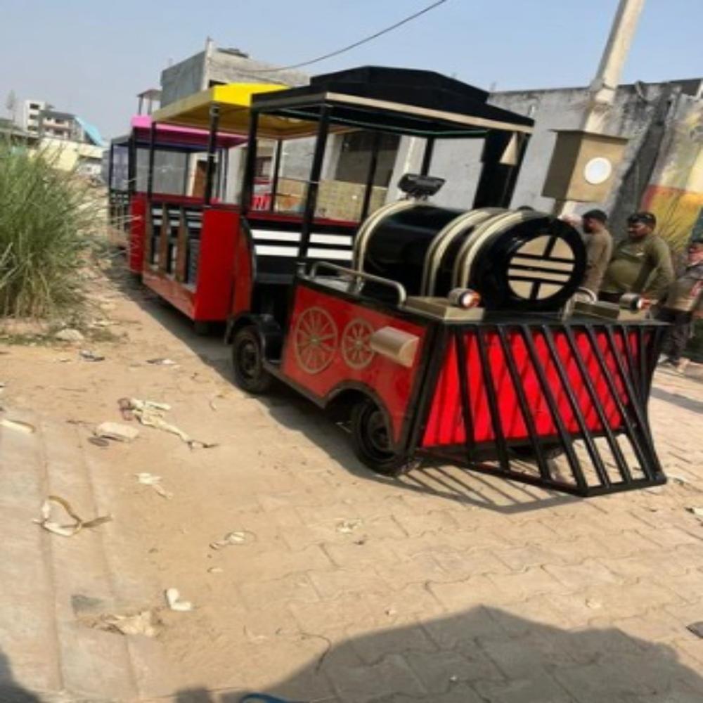 Amusement Park Trackless Train