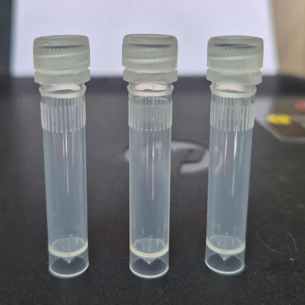 Storage Vials - Polypropylene 2ml Clear, Screw Cap, Reusable, High Clarity