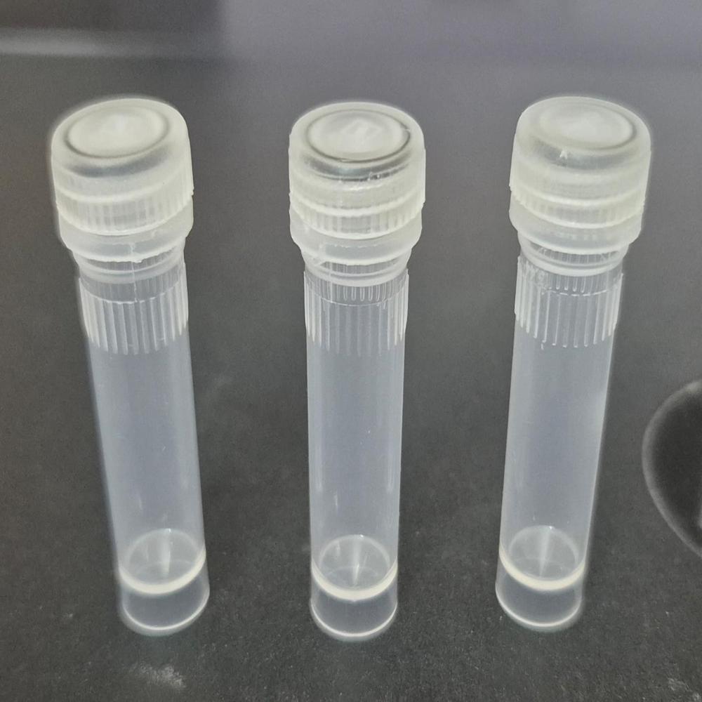 Storage Vials - Polypropylene 2ml Clear, Screw Cap, Reusable, High Clarity