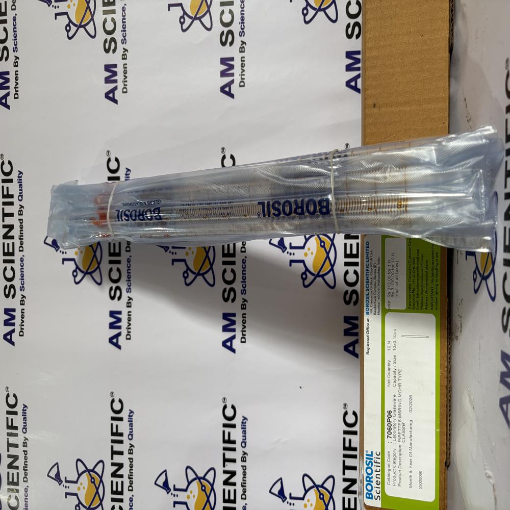  Mohr Pipettes Class B 10ml