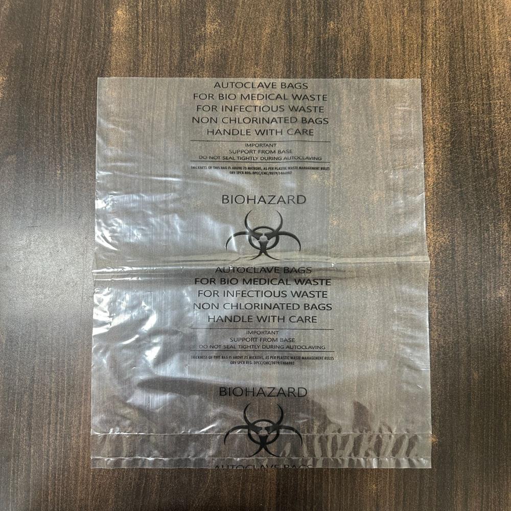 Autoclavable Bags - Coating Type: Nil