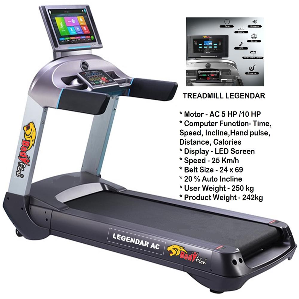 Treadmill Legender - Application: Cardio