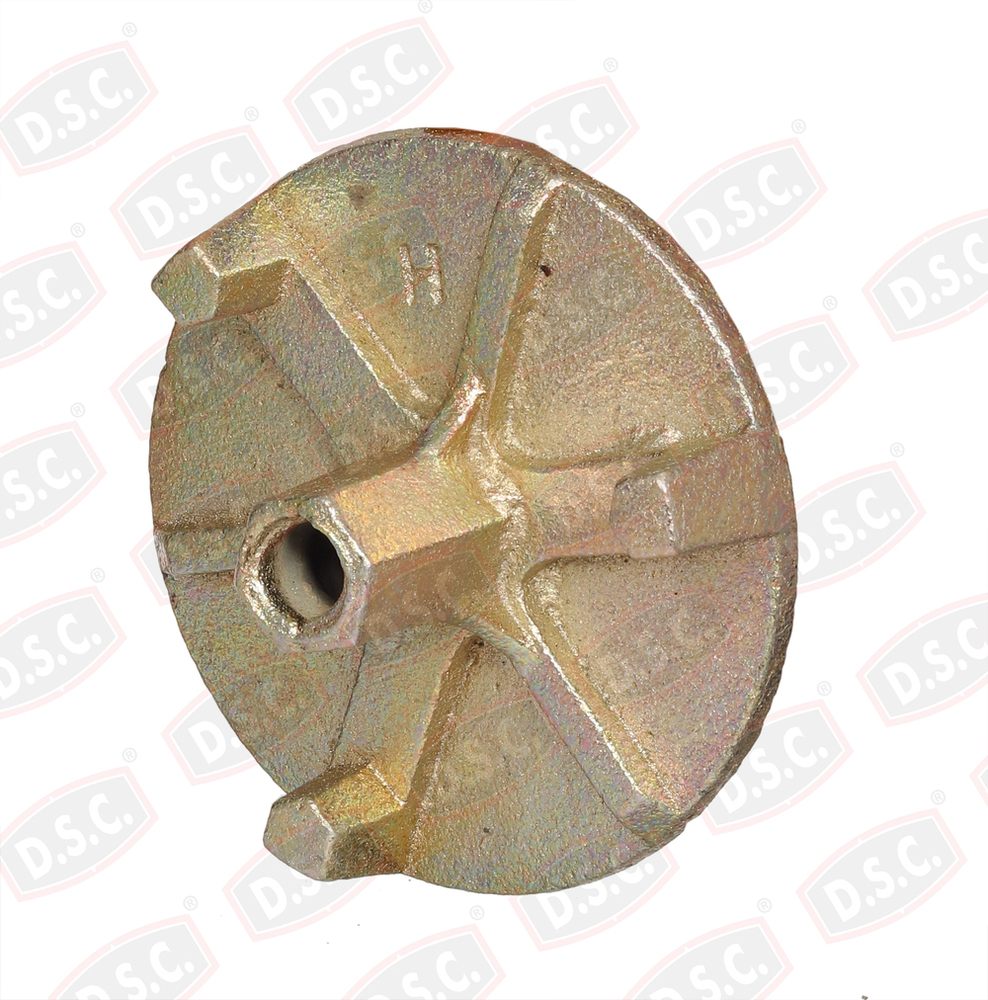 Anchor Nut - Ductile Cast Iron/steel, Custom Diameter, Galvanized | Strong Hold, Reusable, Tie Rod Compatible