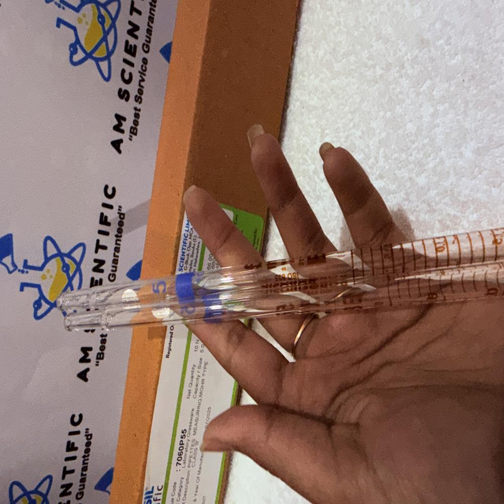 Mohr Pipettes Class B 5ml 