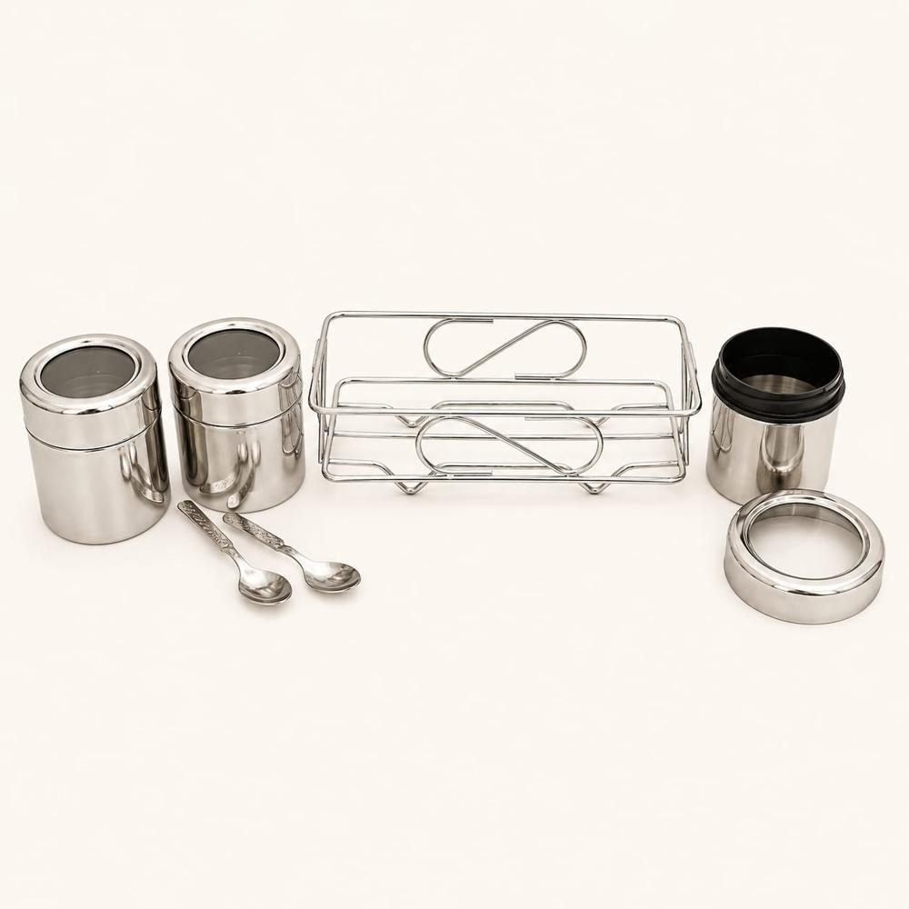 A2002 3 Rack - Stainless Steel 24x12x30 Inch Silver, Corrosion Resistant Easy-clean Free Standing Shelf