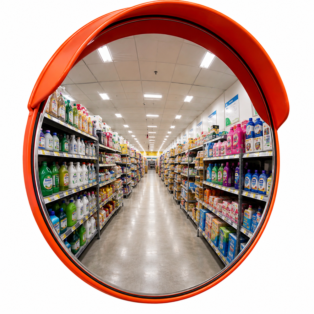 Convex Mirror - Feature: Road