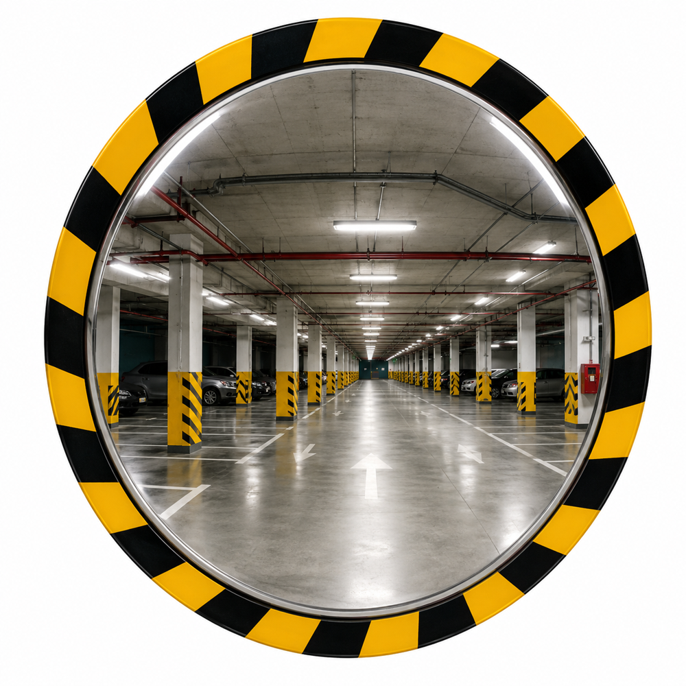 Convex Mirror - Feature: Road