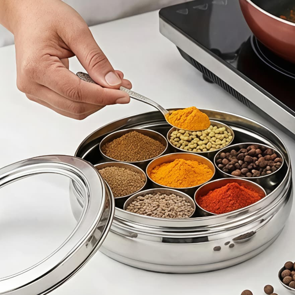 Masala dabba 11 inch