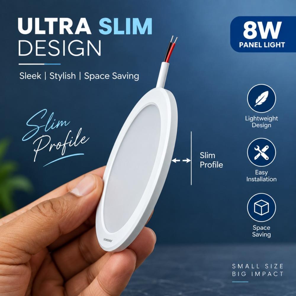 8W SLIM PANEL