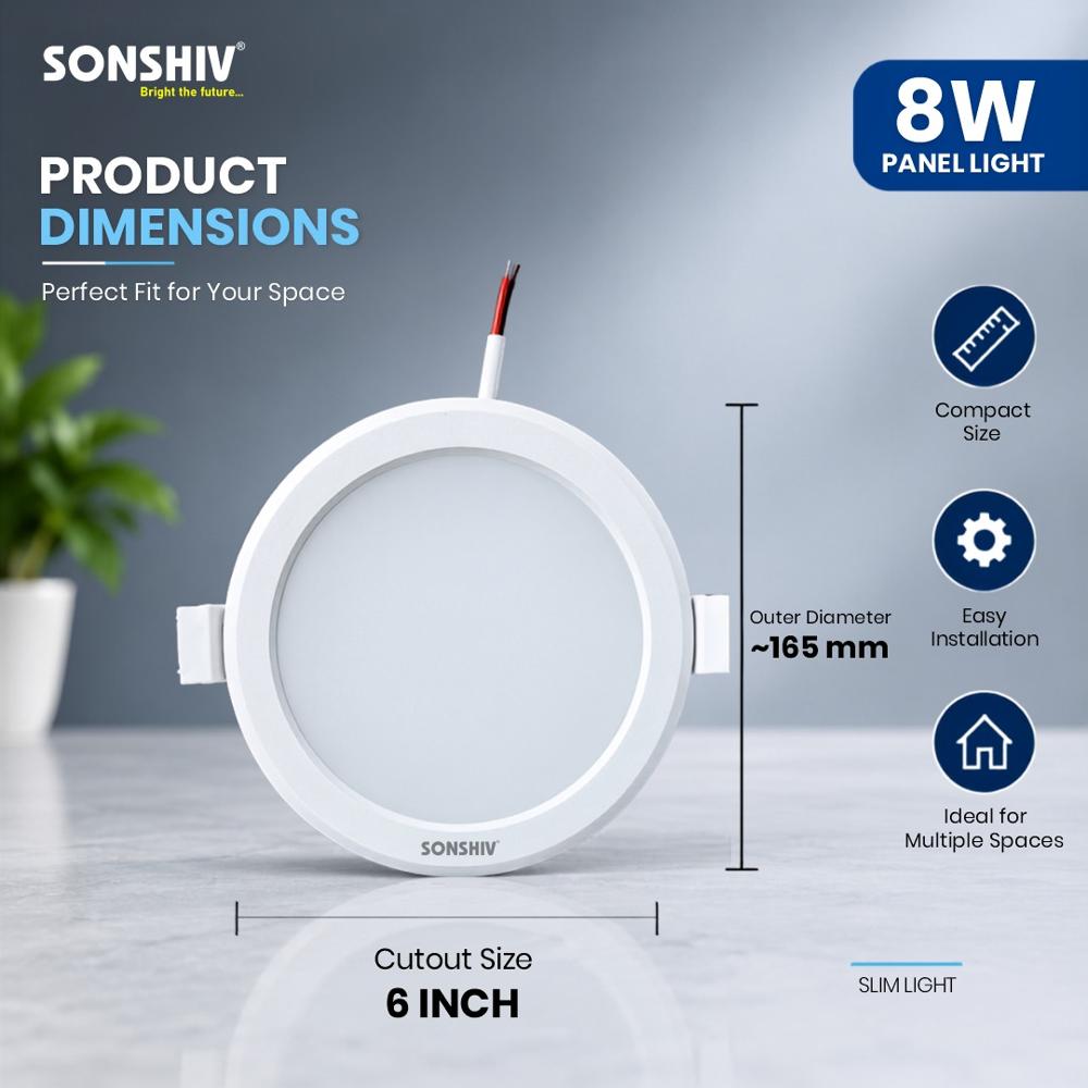 8W SLIM PANEL