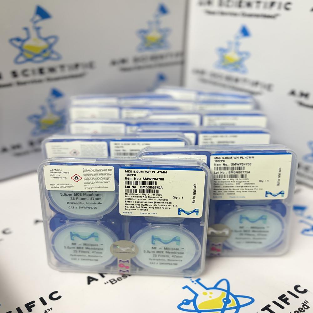 Mce Membrane Filter Paper 5.0 um Pore Size 47mm Diameter 