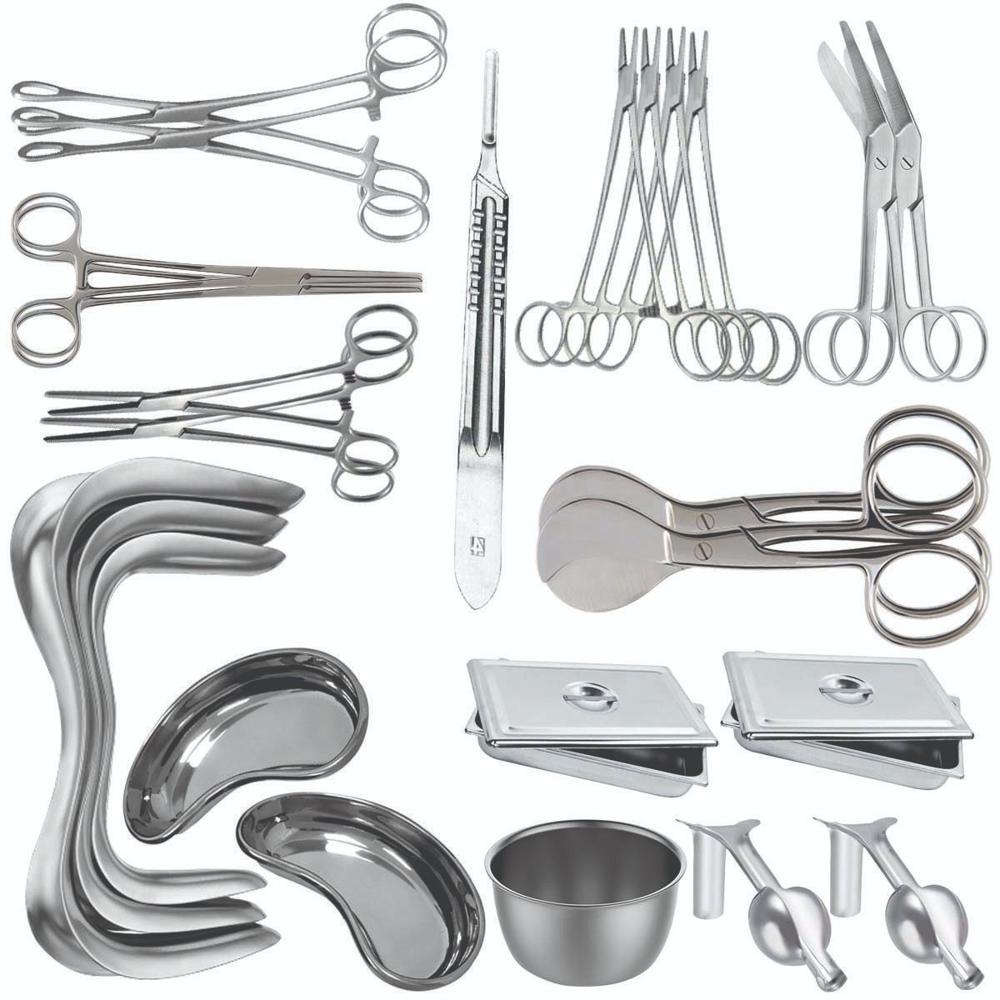 Normal Delivery Instruments Set Delivery Surgical Instrument Set Delivery Instrument Set