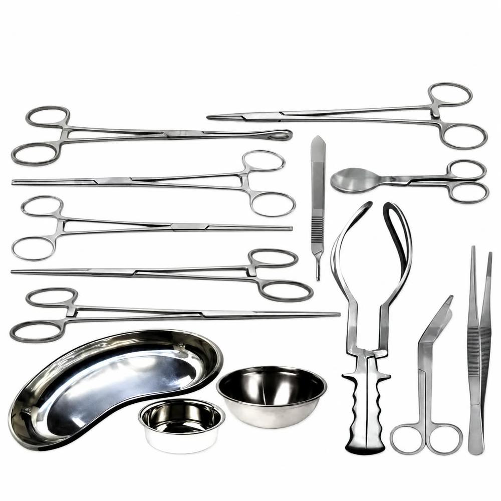 Normal Delivery Instruments Set Delivery Surgical Instrument Set Delivery Instrument Set