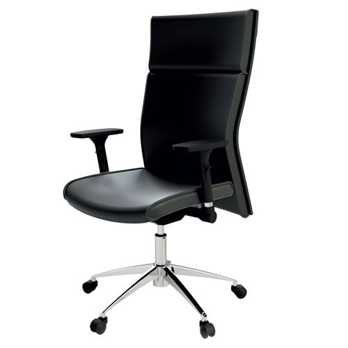 High Back Executive Office Chair - Color: Black