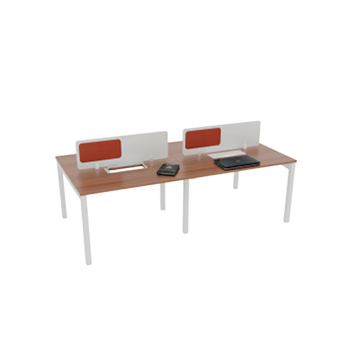 Optimize Workstation Sharing - Color: Walnut Top