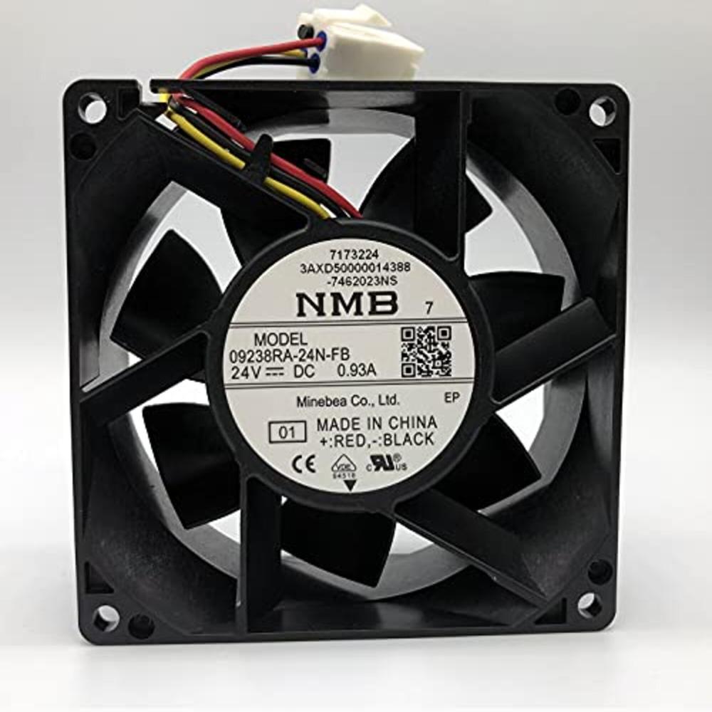 NMB-MAT 09238RA-24N-FB 24V DC 0.93A 9238mm Ball Bearing Industrial Axial Cooling Fan
