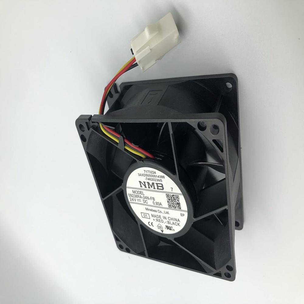 NMB-MAT 09238RA-24N-FB 24V DC 0.93A 9238mm Ball Bearing Industrial Axial Cooling Fan