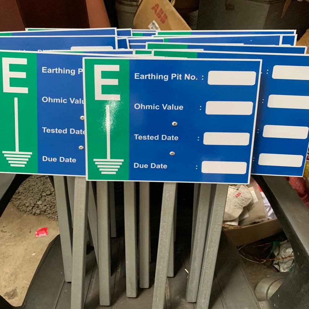 Earthpit Sign Board - Application: Factories
