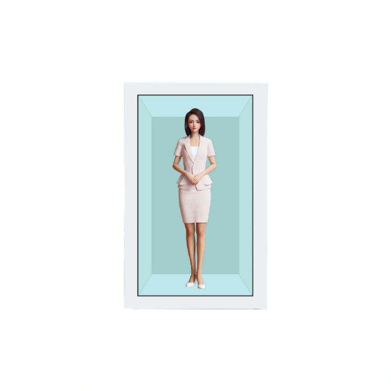 55 Inch Digital Transparent Showcase Advertising Display