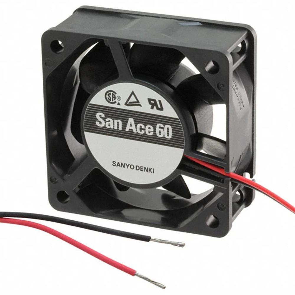 SANACE 109R0624J4031 24V DC 0.24A 6025mm Ball Bearing Industrial Axial Cooling Fan