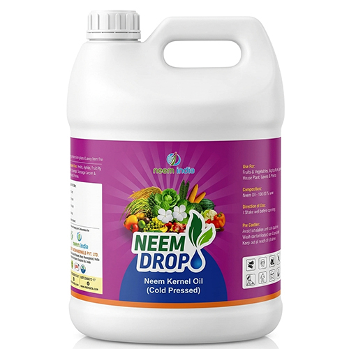 5Ltr Neem Drop Neem Kernel Oil - Cold Pressed