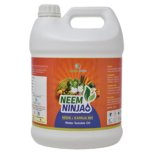 5Lt Neem Ninja Plus Neem Plus Karnja Mix Water Soluble Oil