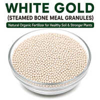 White Gold Steamed Bone Meal Granules - Advantage: Improves Soil Health