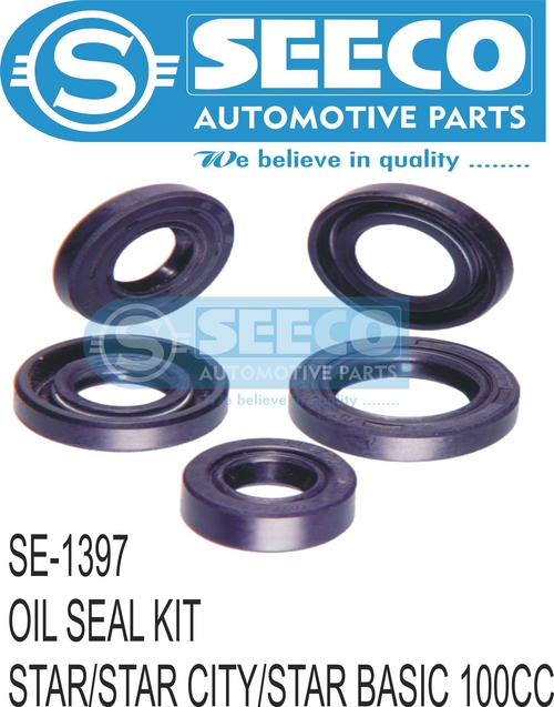 Oil Seal Kit - Rubber, 254-508 mm | Patented Wave Seal Lip Design, Smooth Polished Finish, Contaminant Exclusion, Pressure Confinement