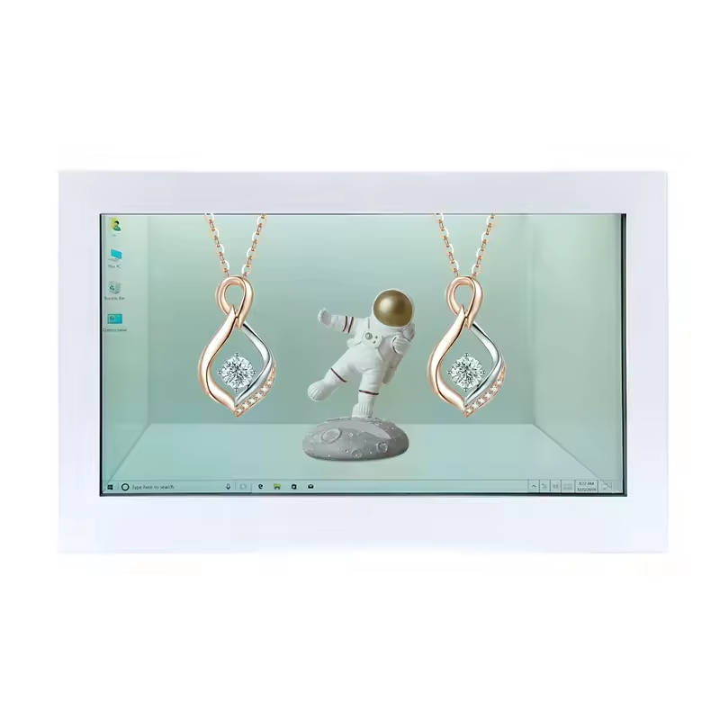 Holobox Transparent Interactive Display for Diamond Jewellery Showroom