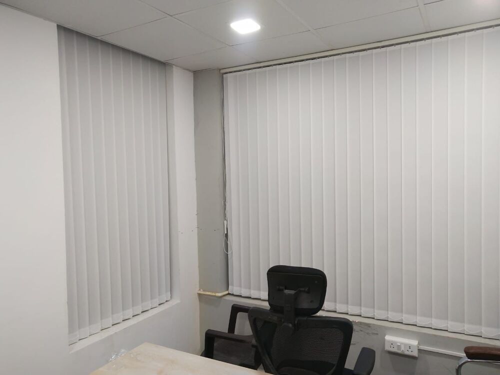 White Vertical Blinds
