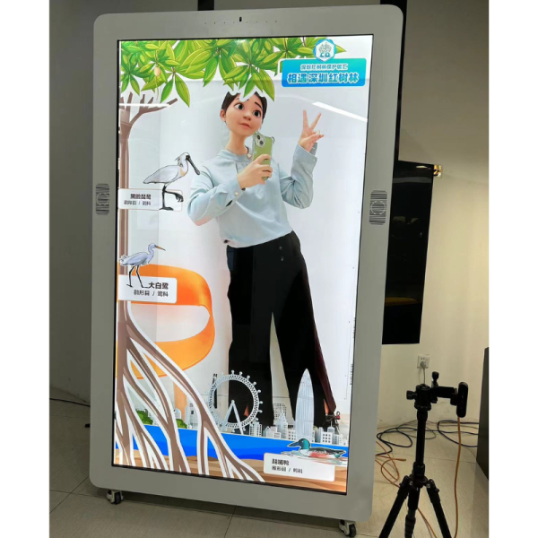 86 Inch 3D Hologram Box 4K Transparent LCD Interactive Touch Screen Display