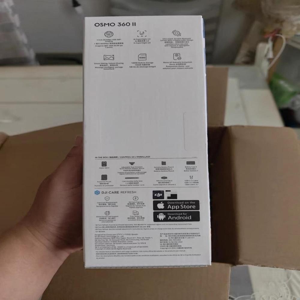 DJI Osmo 360 II Adventure Combo 8K 60fps 360 Action Camera