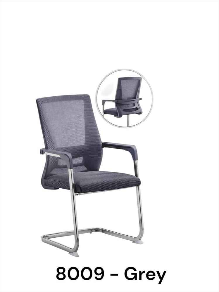 Grey Library Visitor Chair
