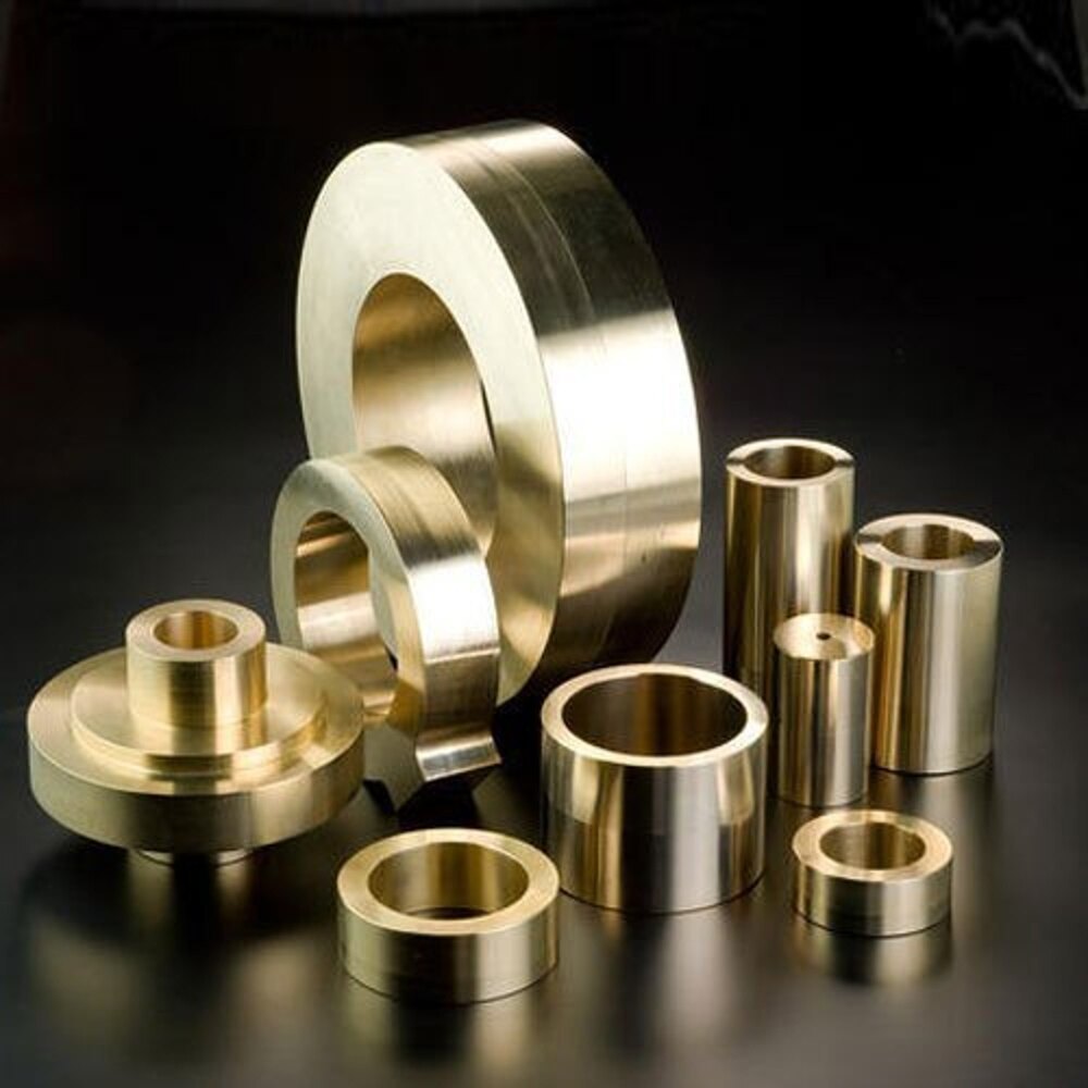 Copper Alloy - All Aluminium Bronze Grade, Golden Color, 100% Hardness | High Conductivity, Excellent Corrosion Resistance, Ideal For Machinery Applications