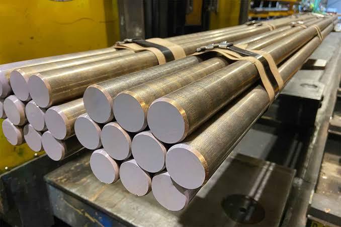 Copper Alloy - All Aluminium Bronze Grade, Golden Color, 100% Hardness | High Conductivity, Excellent Corrosion Resistance, Ideal For Machinery Applications