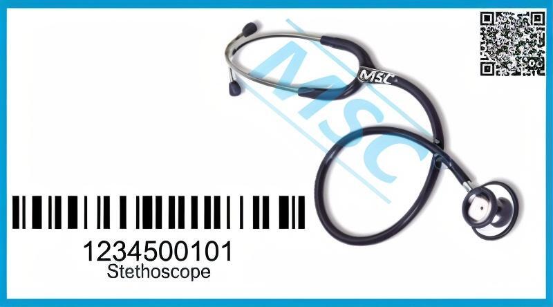 High sensitivity Stainless steel  stethoscope