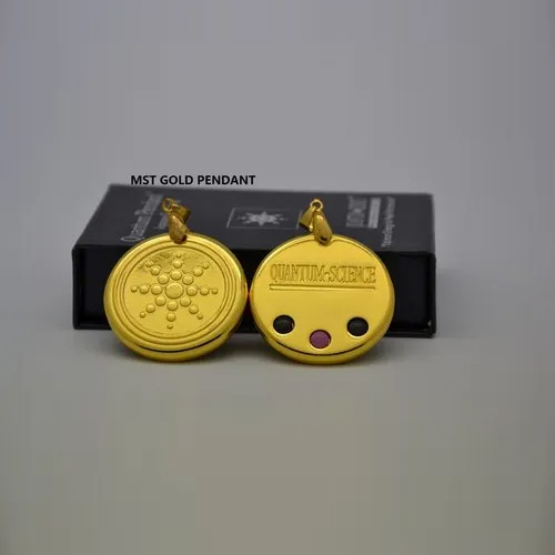 MST Gold Scalar Energy Pendant
