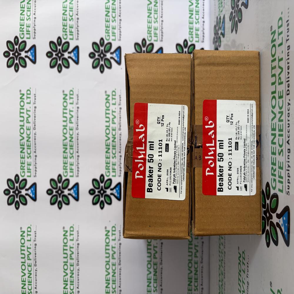 Beaker 50ml Polylab