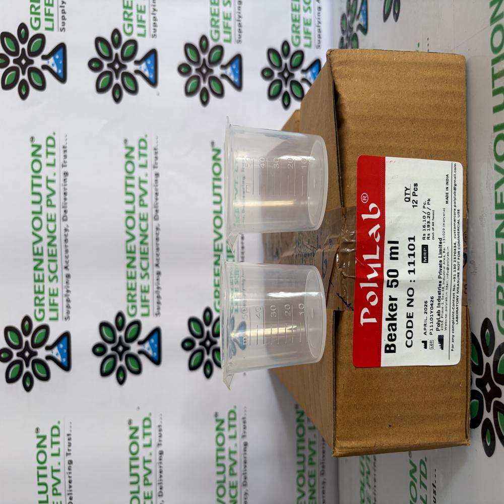 Beaker 50ml Polylab