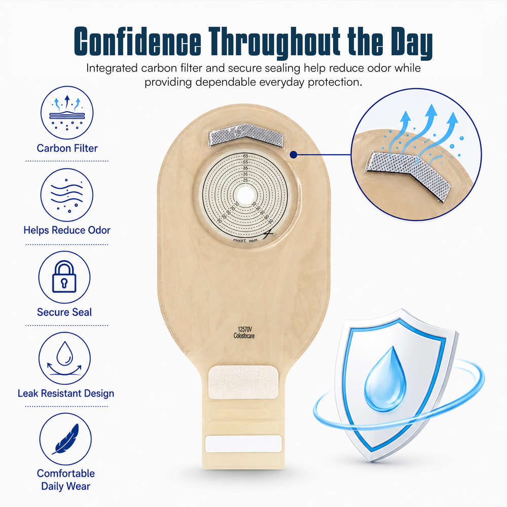 12570V Colostocare Colostomy Bag