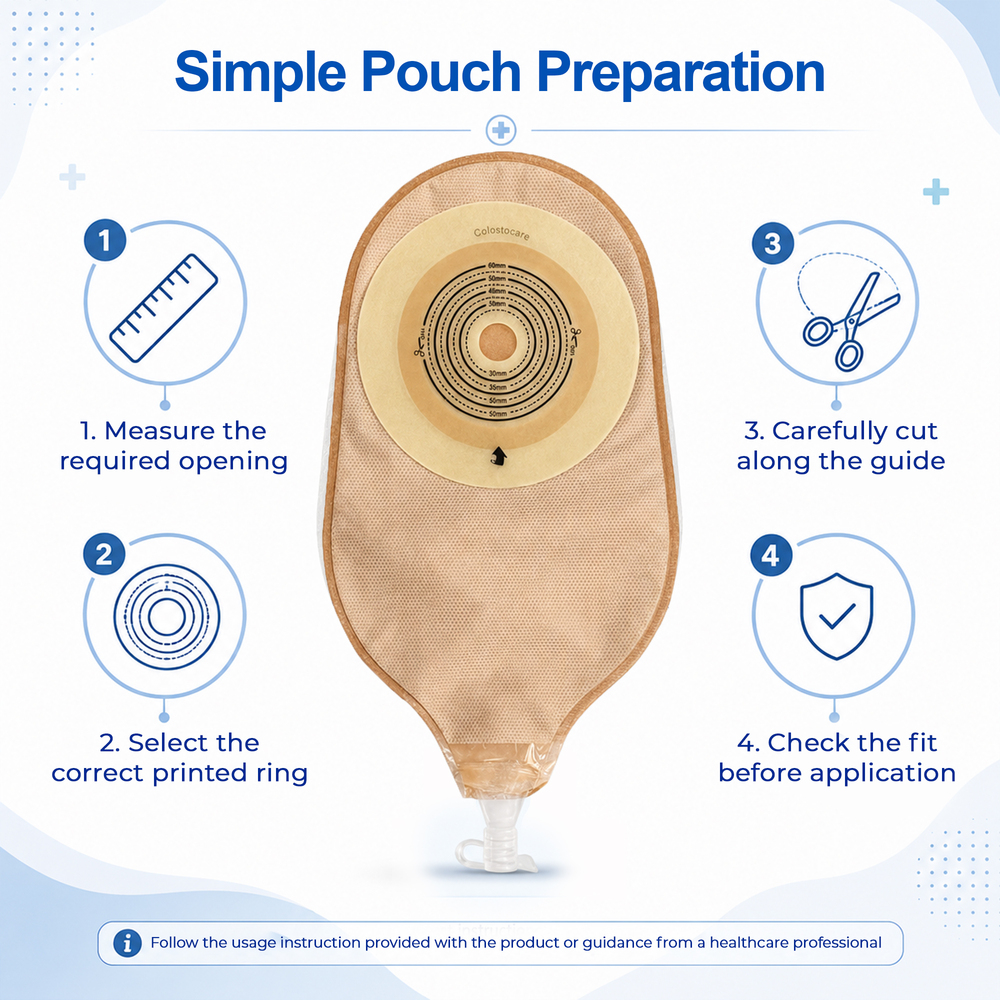 34160 Colostocare Colostomy Bag